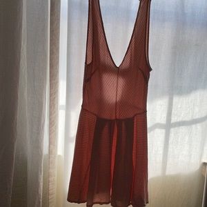 Silence + Noise Peach Ballerina Dress from Urban Outfitters
